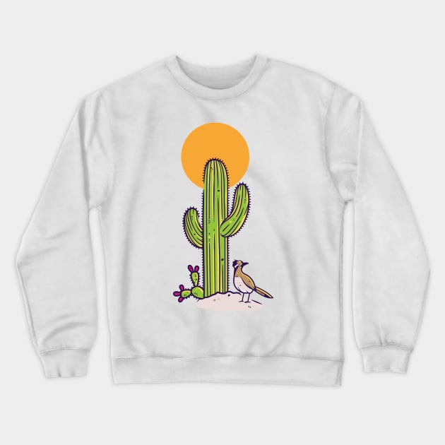 Roadrunner Crewneck Sweatshirt by steffanstewart